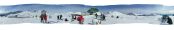 Standish, Sunshine Village. This is the best panorama technically, even if it does have James and Beev's arses front and centre.